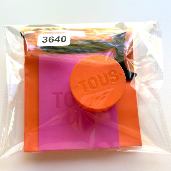 3640 TOUS GOLD EARRINGS - Picture 5 of 5